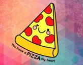 You have a pizza my heart