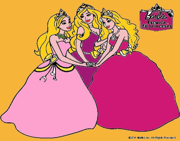 Barbie y sus amigas princesas