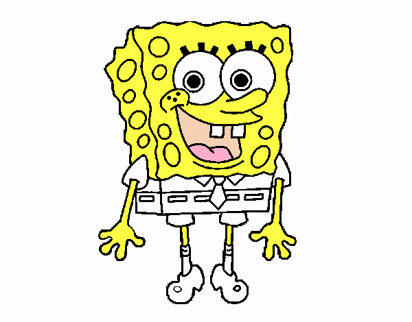 Bob Esponja alegre