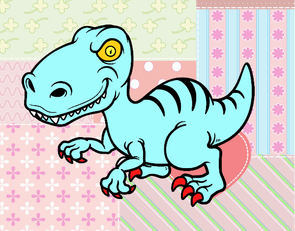 Dinosaurio velociraptor