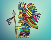 Guerrero azteca