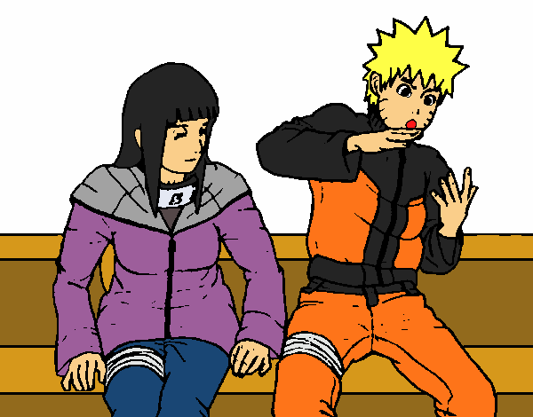 Hinata y Naruto