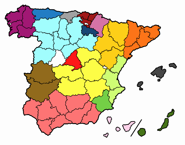 Las provincias de España