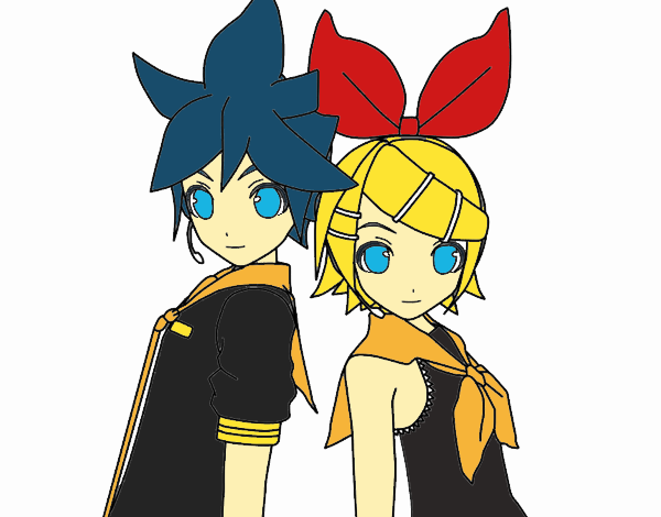 Len y Rin Kagamine Vocaloid