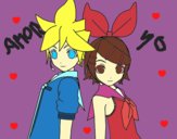 Len y Rin Kagamine Vocaloid