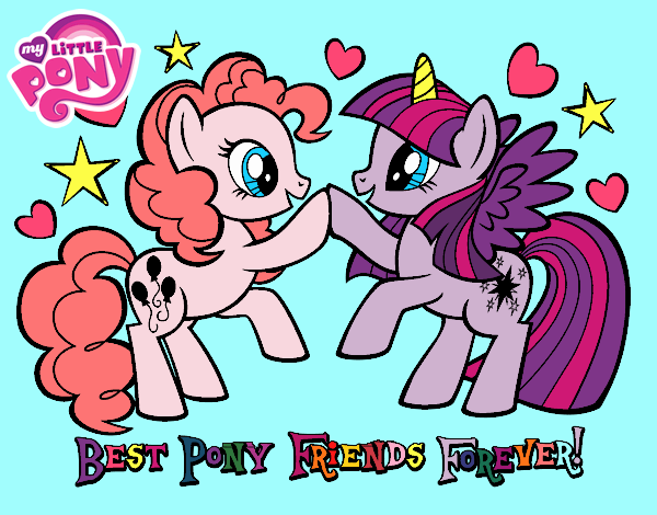 Mejores Pony Amigas para siempre