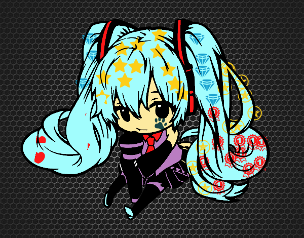 Miku Chibi vocaloid