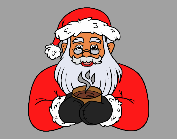 Papa noel dibujo