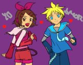 Rin y Len Kagamine Vocaloid