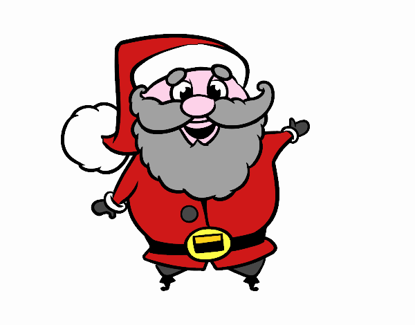 Santa claus gracioso