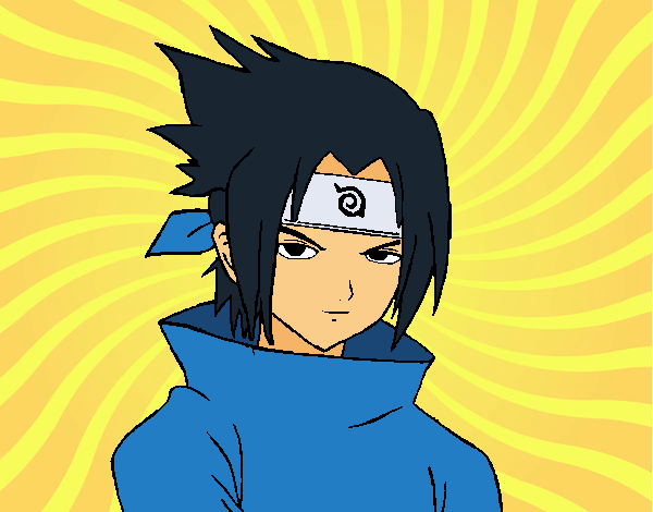 Sasuke enfadado