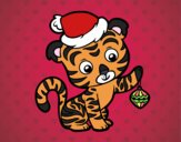 Tigre navideño