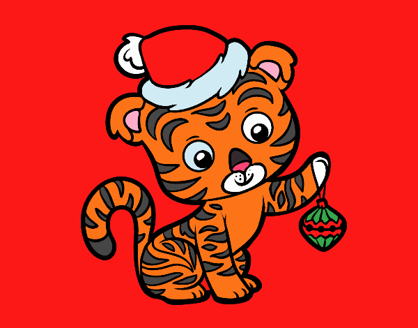 Tigre navideño