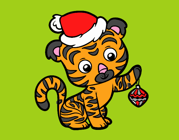 Tigre navideño