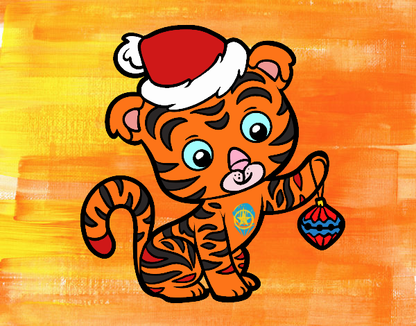 Tigre navideño