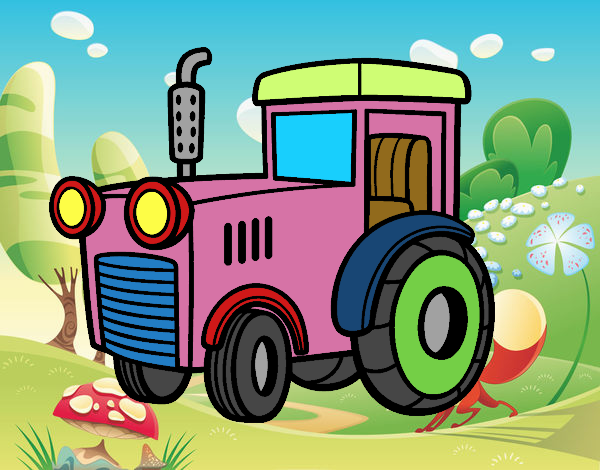 Un tractor