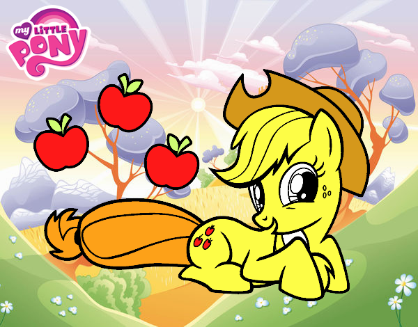 Applejack y sus manzanas