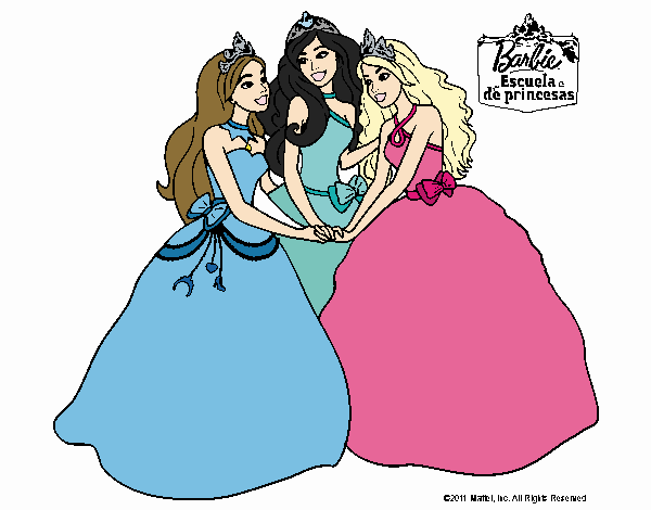 Barbie y sus amigas princesas