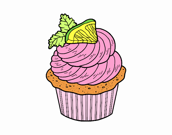 Cupcake de limón