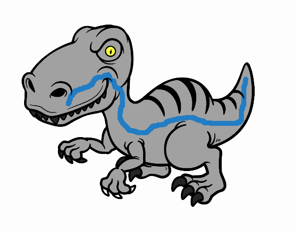 Dinosaurio velociraptor