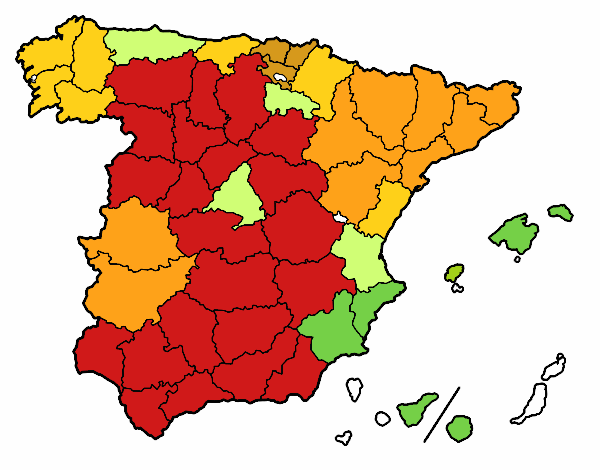 Las provincias de España