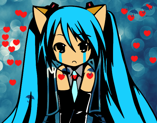 Miku triste