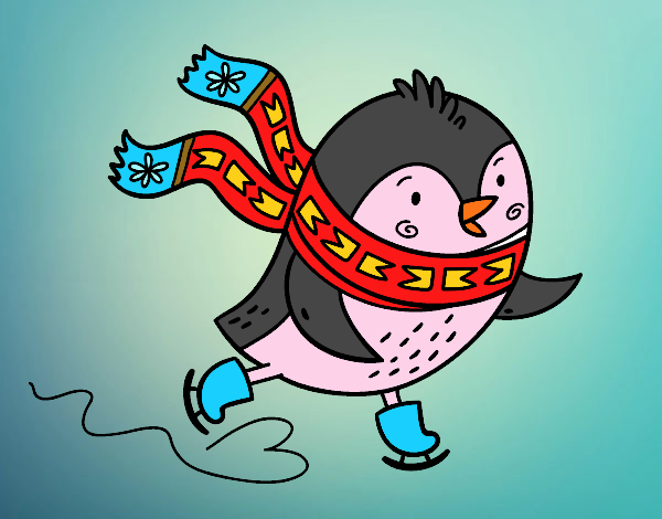 pingui patinador