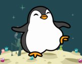 Pingüino bailando