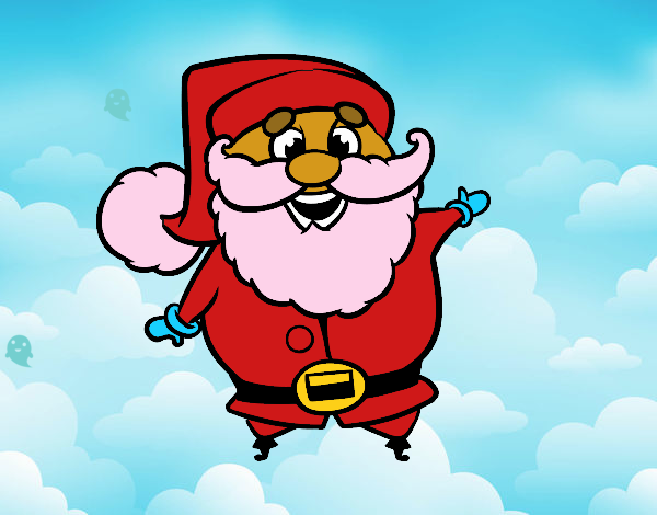 Santa claus gracioso