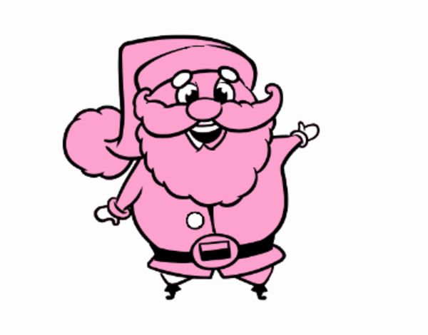 Santa claus gracioso