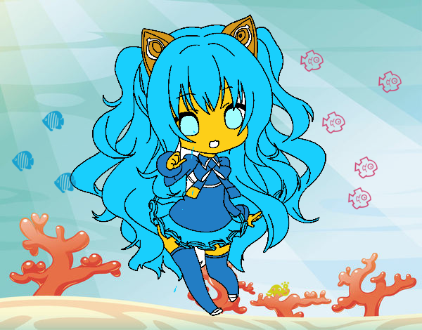 SeeU Chibi Vocaloid