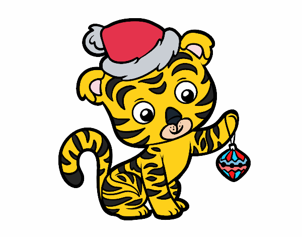 Tigre navideño