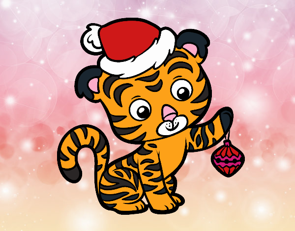 Tigre navideño