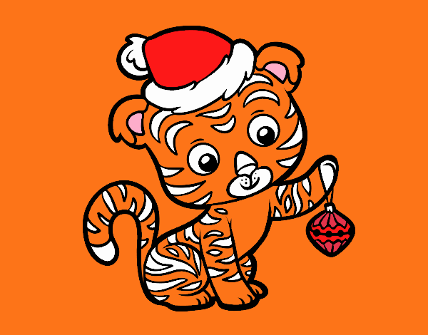 Tigre navideño