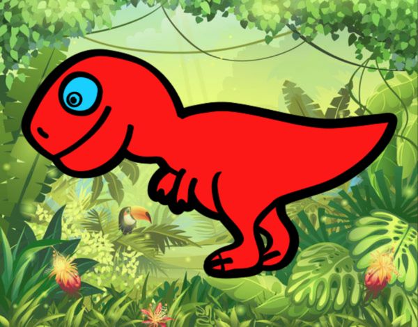 Tiranosaurio rex joven