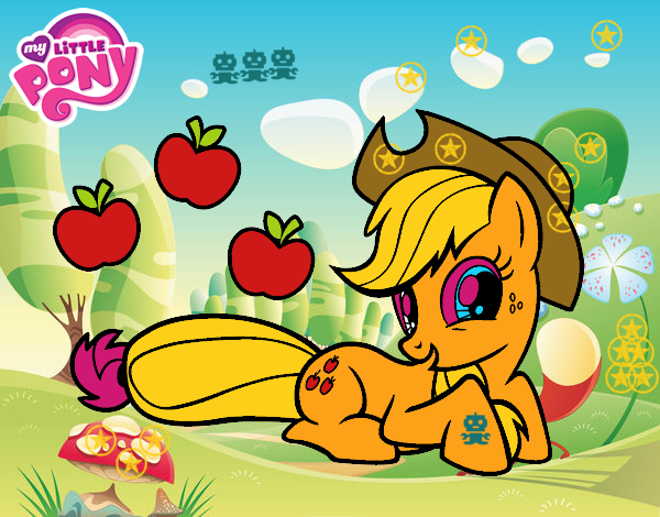 Applejack y sus manzanas