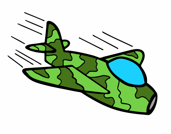 Avión de camuflaje