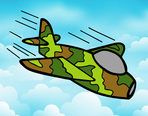 Avión de camuflaje