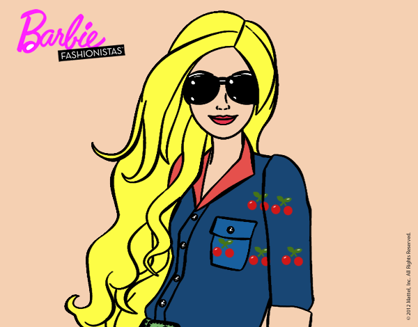 Barbie con gafas de sol