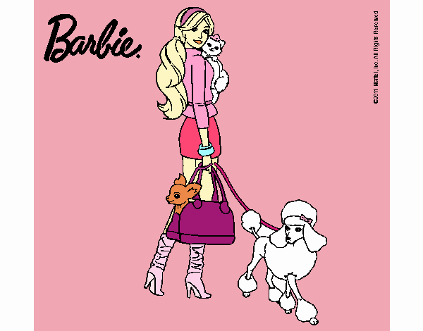 Barbie elegante