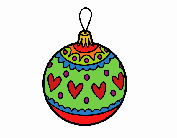  Dibujo de Esfera navideña Arahel Rodriguez pintado por en Dibujos.net el día