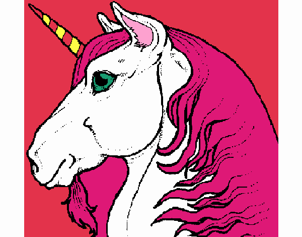 Cabeza de unicornio