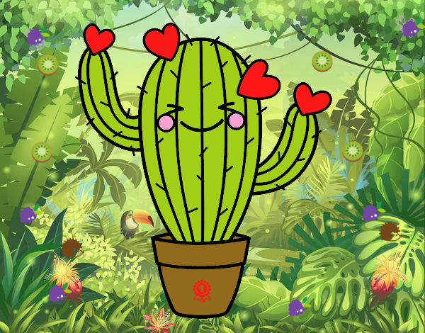 Cactus corazón