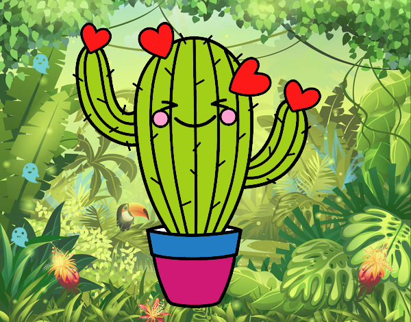 Cactus corazón