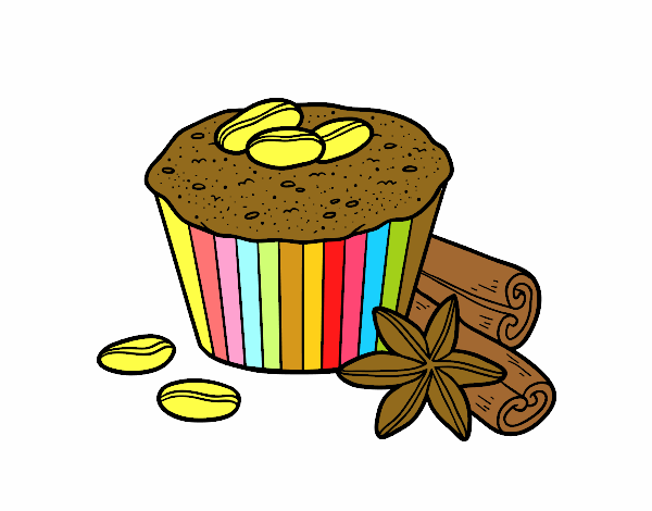 Cupcake de café