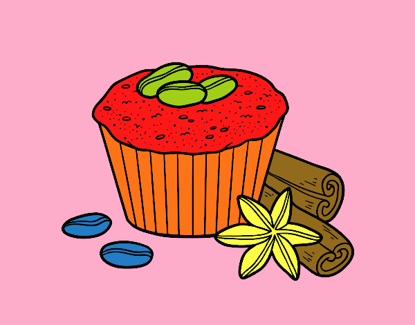 Cupcake de café