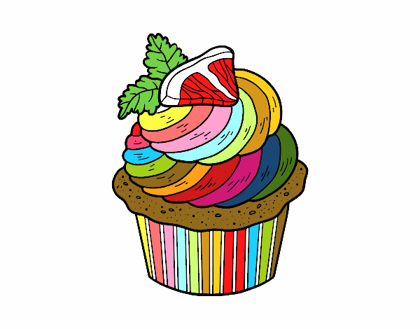 Cupcake de limón