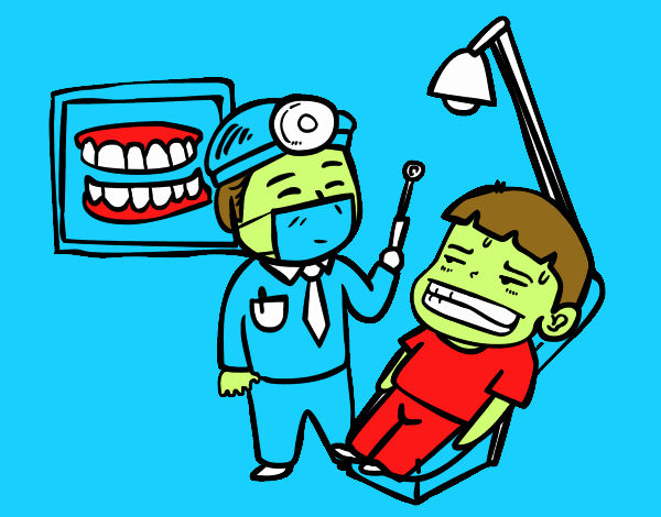 Dentista con paciente