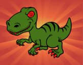 Dinosaurio velociraptor