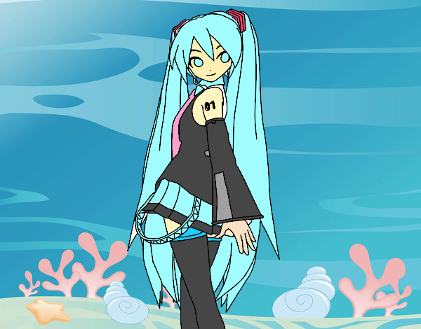 Hatsune Miku vocaloid